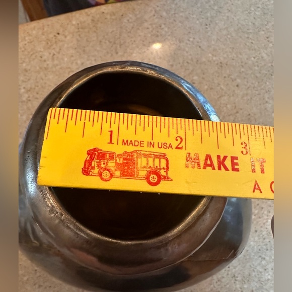 Antique Water Flask ,Water Bottle ,Brass Vase, Home Deco ,Collectible Vase - Picture 6 of 12